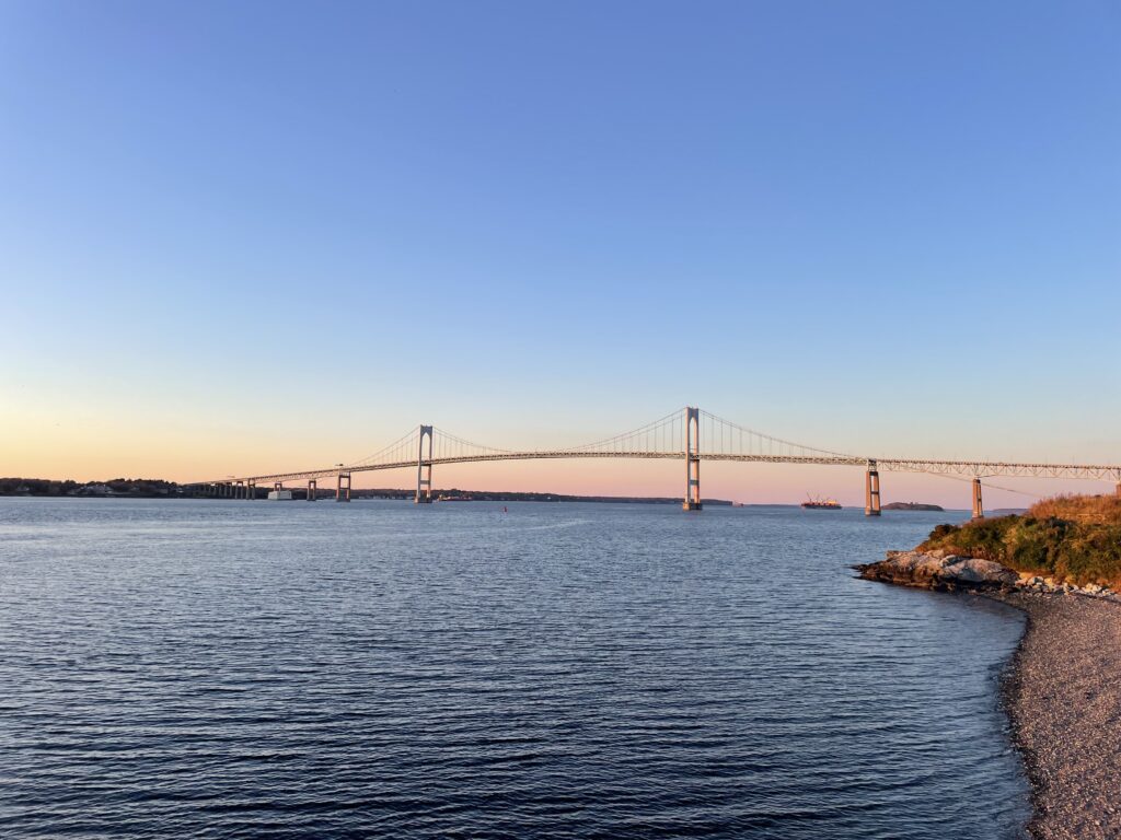 newport newport rhode island pell bridge newport bridge